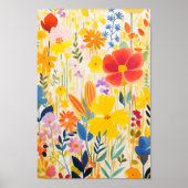 Poster Jolies fleurs (Devant)