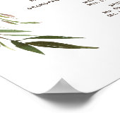 Poster Jolies Fleurs | Programme de la Cérémonie de Maria (Coin)