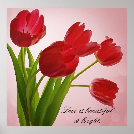 POSTER JOLIMENT FLORALE (Devant)