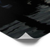 POSTER JOLIMENT MATTHEW 11:28 SCRIPTURE DU COUCHER DE SOL (Coin)