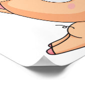 Poster Jolis Animaux de Ferme Amusants (Coin)