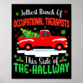 Poster Jolliest Bunch Of Occupational Therasts Funny Chri (Devant)