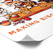 Poster Jolly Christmas Biscuits Bakery Baking Crew Xmas C (Coin)