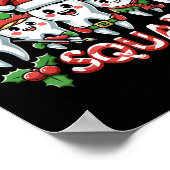 Poster Jolly Dental Squad Celebration Christmas Teeth Den (Coin)