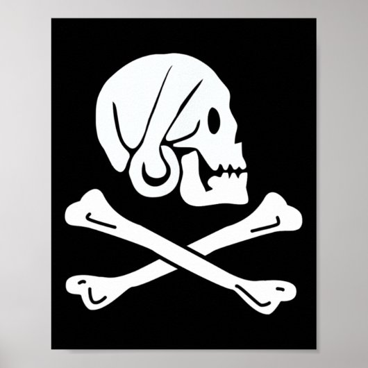 Poster Jolly roger Henry Chaque drapeau pirate (Devant)