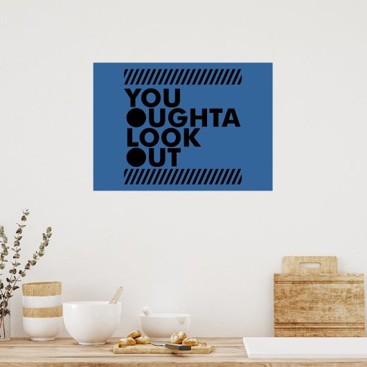 Poster JOLO avec prudence (Cuisine)