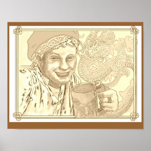 Poster Jon le chasseur de dragons (Devant)