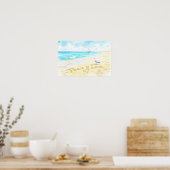 Poster Jon Seagull - Paix & Amour (Cuisine)