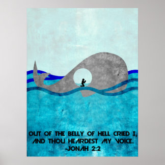 Poster Jonah Et La Baleine