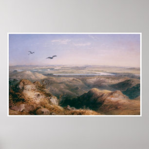 Poster Jonction du Yellowstone et du Missouri, 1833
