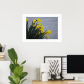 Poster Jonquilles (Bureau à domicile)