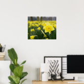 Poster Jonquilles (RF) (Bureau à domicile)