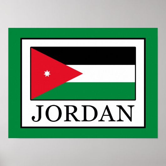Poster Jordanie (Devant)