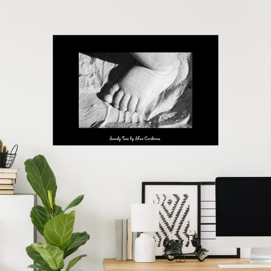 Poster Jortes de sable (Bureau à domicile)