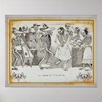 José Posada-El jarabe en ultratumba 14"x11" Imprim