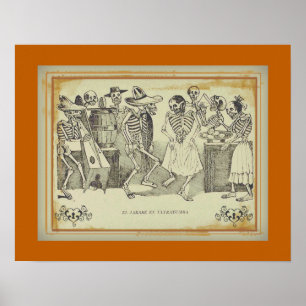 Poster José Posada-El jarabe en ultratumba 18"x14.14"