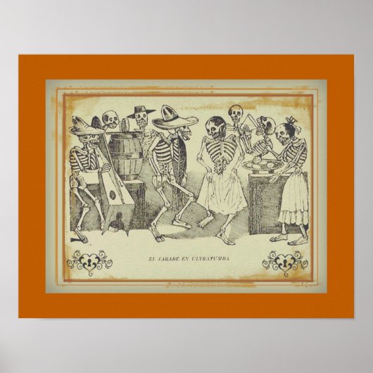 Poster José Posada-El jarabe en ultratumba 18"x14.14" (Devant)