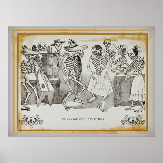 Poster José Posada-El jarabe en ultratumba 24"x18" Imprim (Devant)