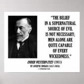 Poster Joseph Conrad Source Mal Homme Capable Mauvaise Ma (Devant)
