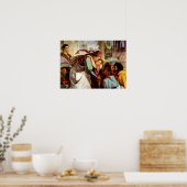 Poster Joseph fut nommé chef de l'Égypte (Gn 41, 38-49) (Cuisine)