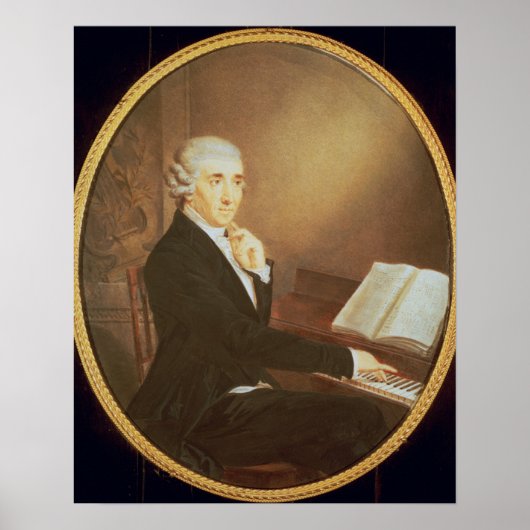 Poster Joseph Haydn c.1795 (Devant)