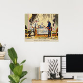 Poster Joseph II, Catherine la Grande et Frédéric II (Bureau à domicile)