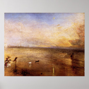 Poster Joseph Mallord Turner - nouvelle lune