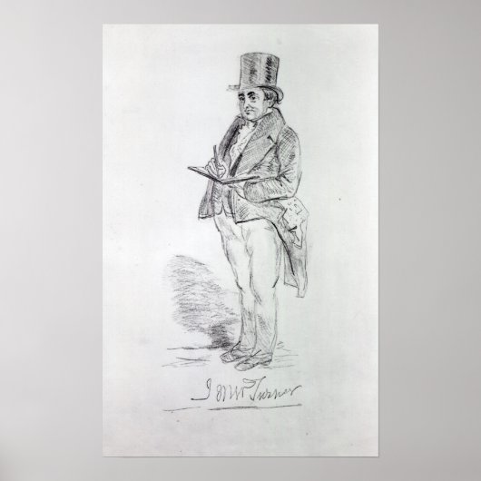 Poster Joseph Mallord William Turner, 1844 (Devant)