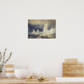 Poster Joseph Mallord William Turner - Bell Rock (Cuisine)