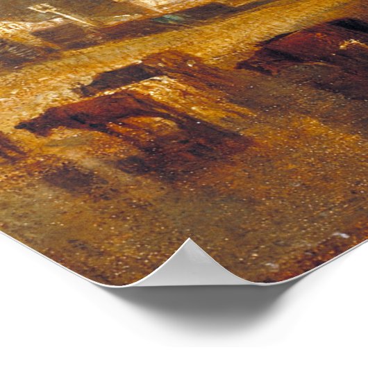 Poster Joseph Mallord William Turner Cliveden sur la Tami (Coin)