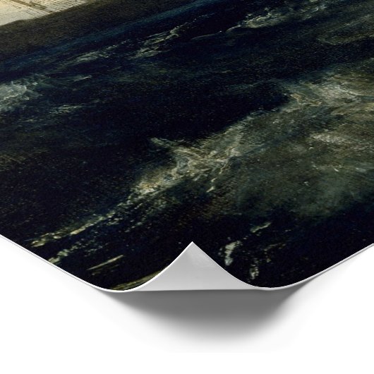 Poster Joseph Mallord William Turner - La Sérénité vue (Coin)