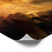 Poster Joseph Mallord William Turner Le feu (Coin)
