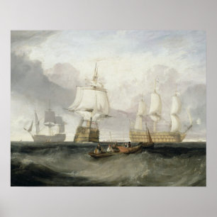 Poster Joseph Mallord William Turner Le Retu "Victoire"