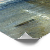 Poster Joseph Mallord William Turner Le Temperai De Comba (Coin)