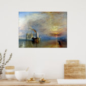 Poster Joseph Mallord William Turner Le Temperai De Comba (Cuisine)