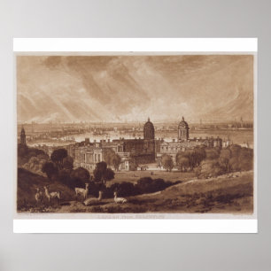 Poster Joseph Mallord William Turner   London from Greenw