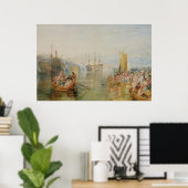 Poster Joseph Mallord William Turner | Saltash, Cornouail (Bureau à domicile)