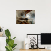 Poster Joseph Mallord William Turner Tempête de neige (Bureau à domicile)