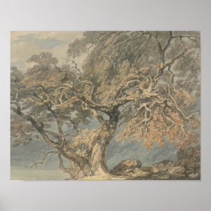 Poster Joseph Mallord William Turner - Un grand arbre
