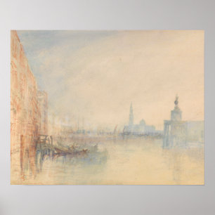 Poster Joseph Mallord William Turner - Venice, The Mouth