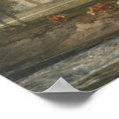 Poster Joseph Mallord William Turner - Vue de Hampton (Coin)
