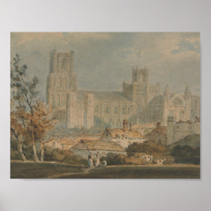 Poster Joseph Mallord William Turner - Vue d'Ely