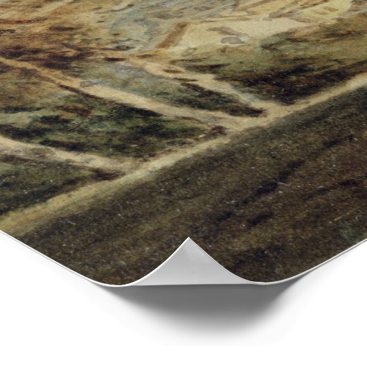 Poster Joseph Mallord William Turner | Vue d'Ely Cathed (Coin)