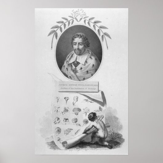 Poster Joseph Pitton de Tournefort (Devant)