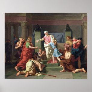 Poster Joseph Reconnu par ses frères, 1789