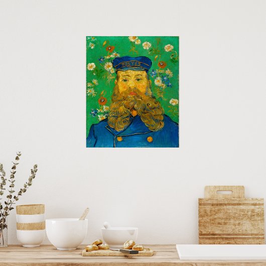 Poster Joseph Roulin - Van Gogh - c1889 (Cuisine)