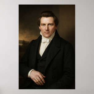 Poster Joseph Smith Photographie Rendition™ #2 LDS Art