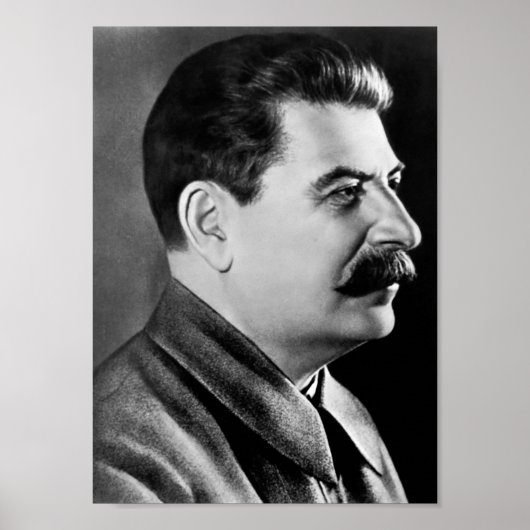 Poster Joseph Stalin Profile Photo (Devant)