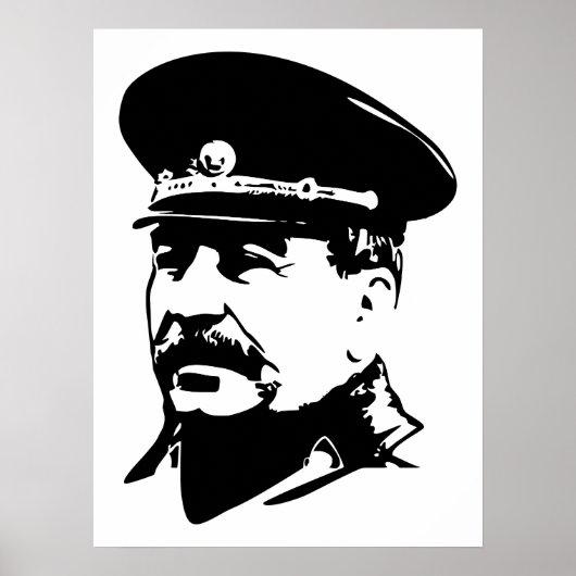 Poster Joseph Stalin, USSR, CCCP, Soviet Union, Communism (Devant)
