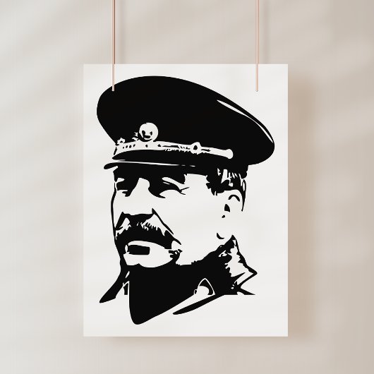 Poster Joseph Stalin, USSR, CCCP, Soviet Union, Communism